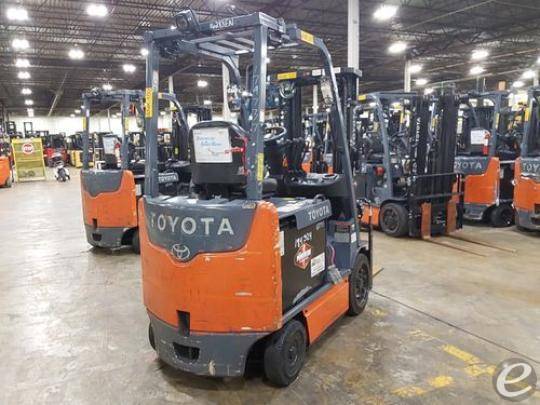 2020 Toyota 8FBCU25 Electric Forklift - 123Forklift