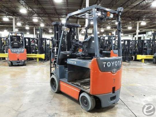 2017 Toyota 8FBCHU25 Electric Forklift - 123Forklift