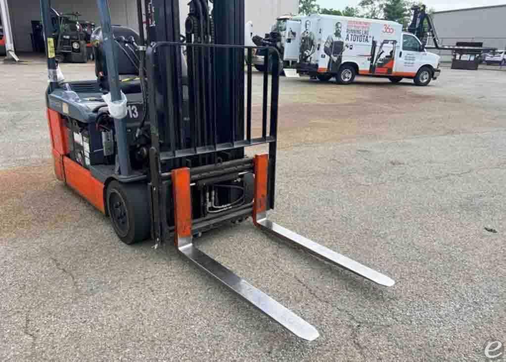 2017 Toyota 8FBE18U Electric Forklift - 123Forklift