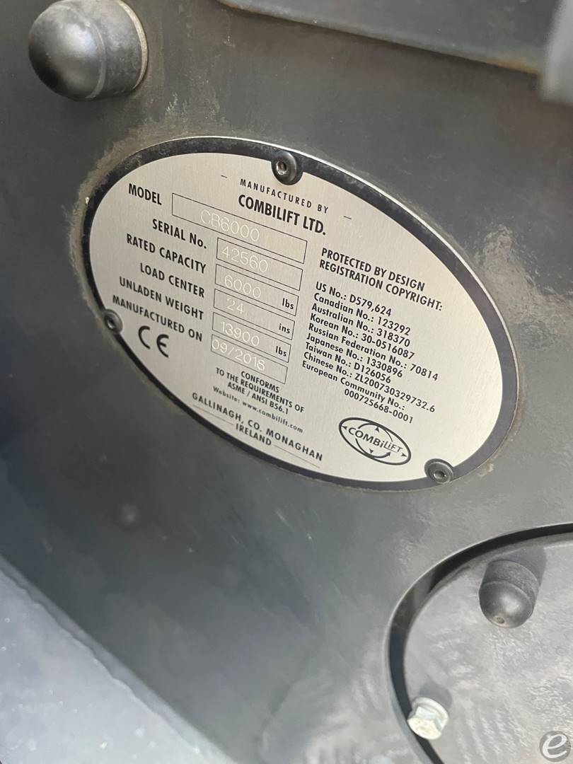 2019 Combilift CB6000
