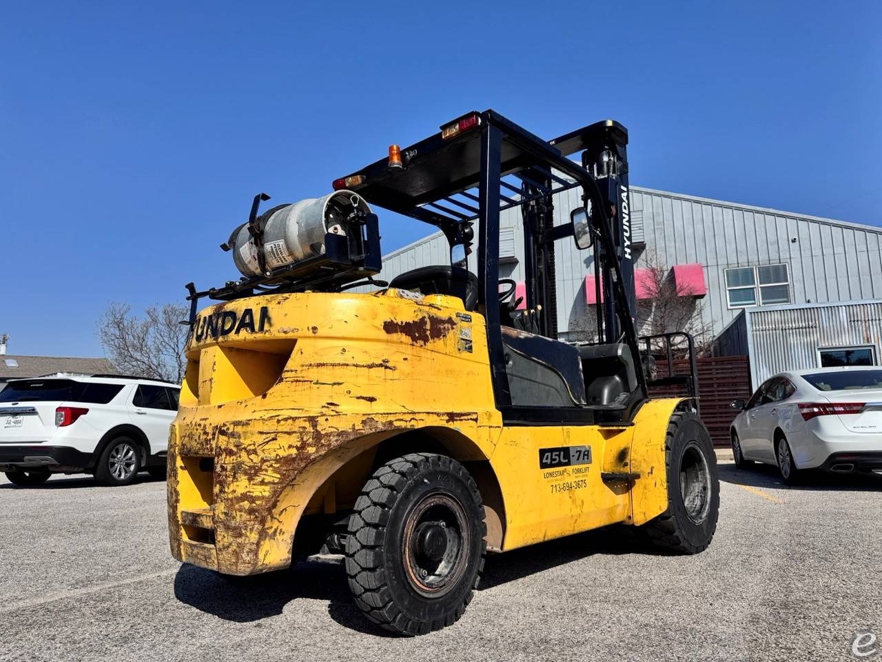 2010 Hyundai 45L-7A LP Gas Forklift - 123Forklift