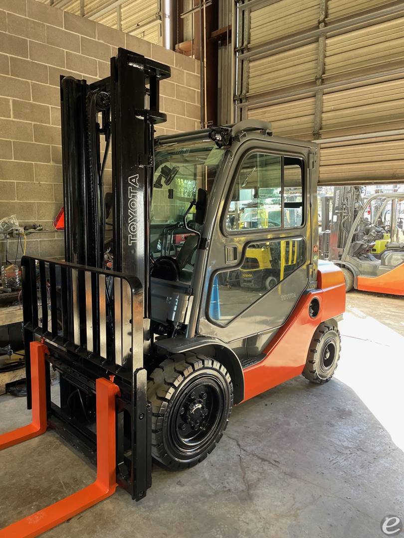 2017 Toyota 8FDU30 Diesel Forklift - 123Forklift