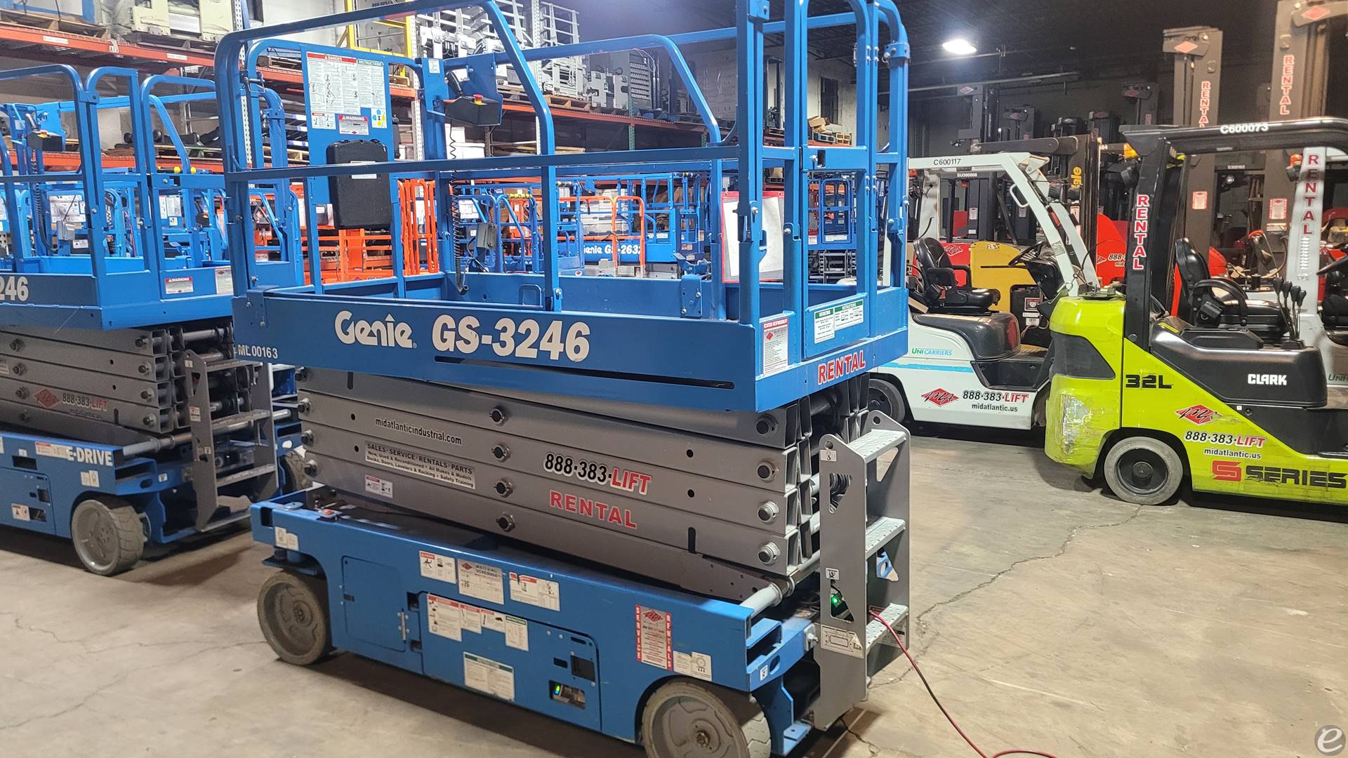 2017 Genie GS-3246 Electric Scissor Lift - 123Forklift