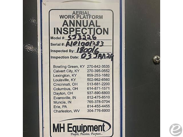 2020 Skyjack SJ-3226 Electric Scissor Lift - 123Forklift