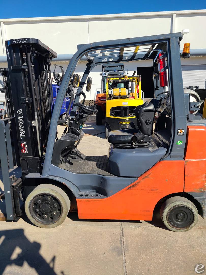 2017 Toyota 8FGCU25 LP Gas Forklift - 123Forklift
