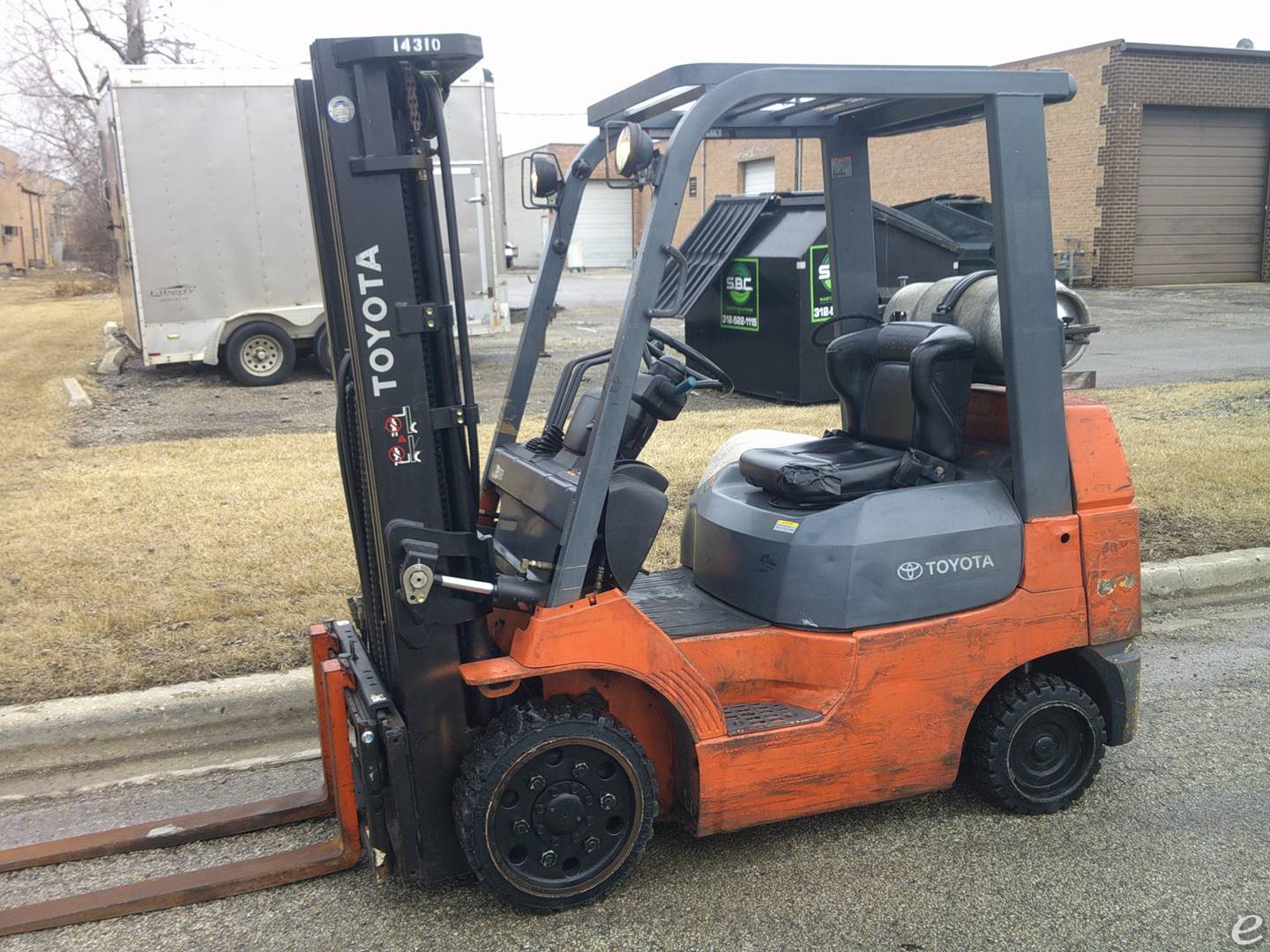 2002 Toyota 7FGCU25 LP Gas Forklift - 123Forklift