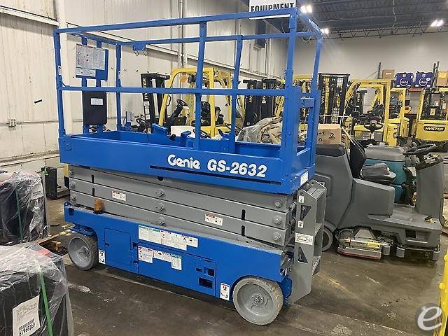 2014 Genie GS-2632 Electric Scissor Lift - 123Forklift