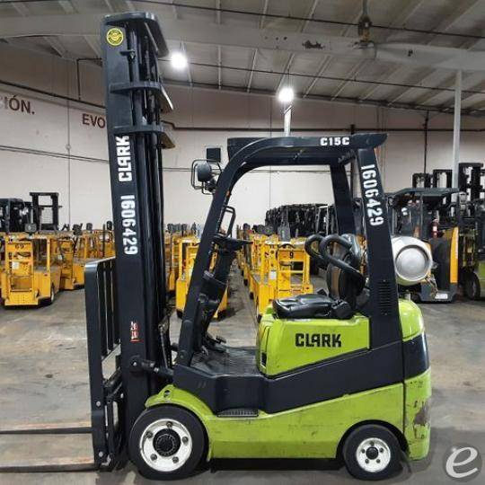 2016 Clark C15C LP Gas Forklift - 123Forklift