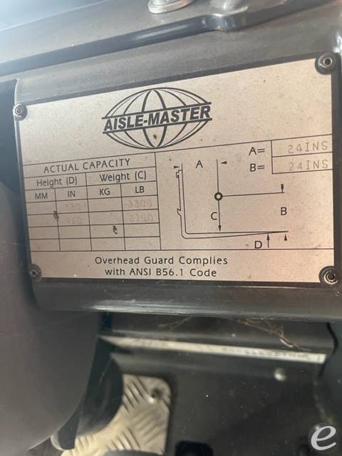 2014 Aisle-Master 33E Electric Forklift - 123Forklift