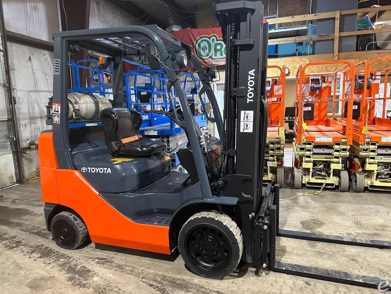2011 Toyota 8FGCU25 LP Gas Forklift - 123Forklift
