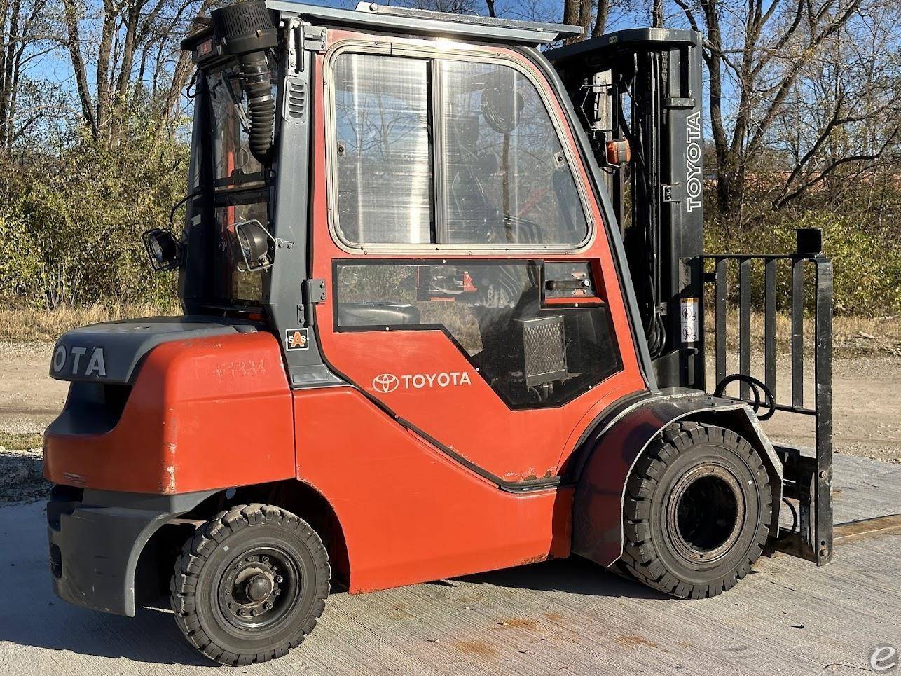 2013 Toyota 8FDU25 Diesel Forklift - 123Forklift