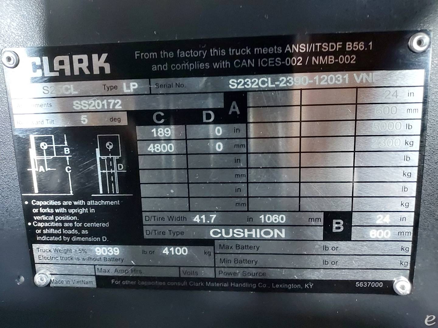 2024 Clark S25C