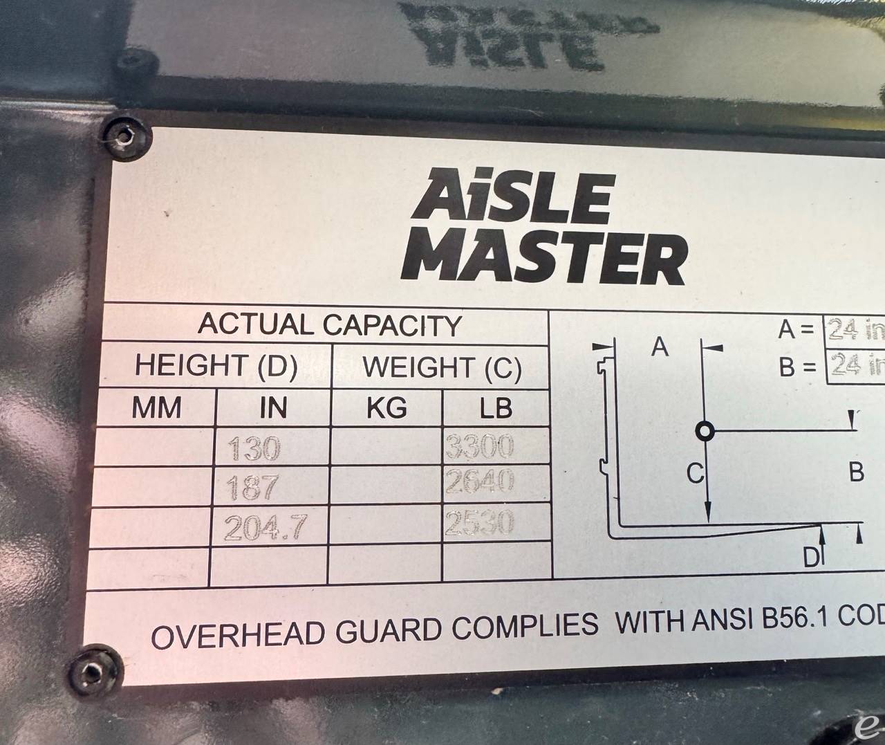 2023 Aisle-Master 33NE