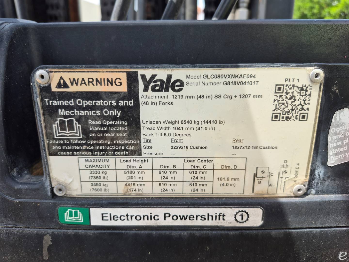 Yale GLC080VX
