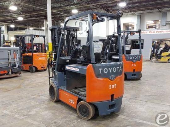 2017 Toyota 8FBCHU25 Electric Forklift - 123Forklift