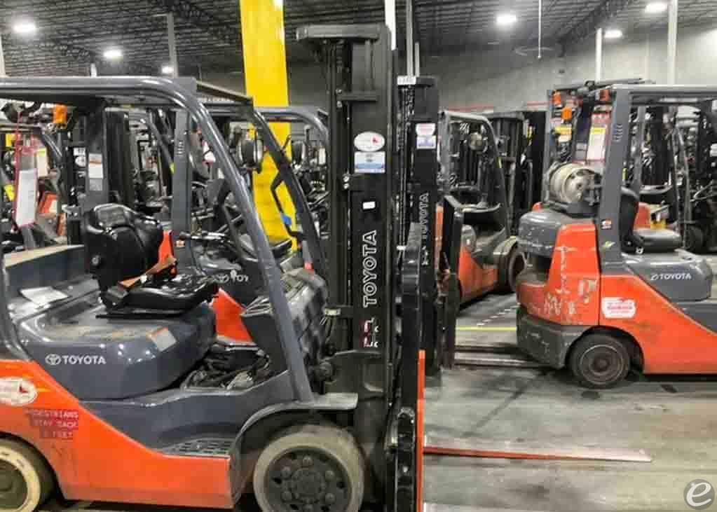 2019 Toyota 8FGCU20 LP Gas Forklift...