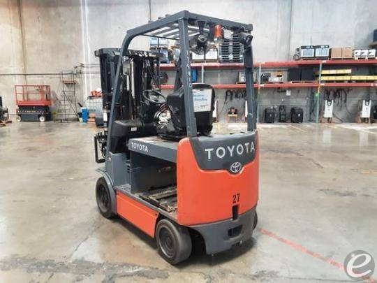 2017 Toyota 8FBCHU25 Electric Forklift - 123Forklift