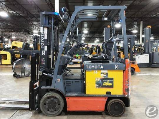 2016 Toyota 8FBCU25 Electric Forklift - 123Forklift
