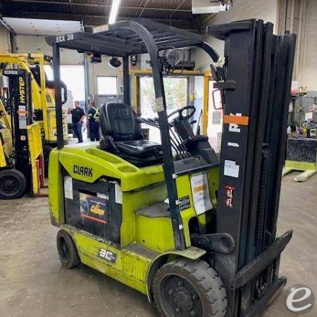 2014 Clark ECX30 Electric Forklift - 123Forklift