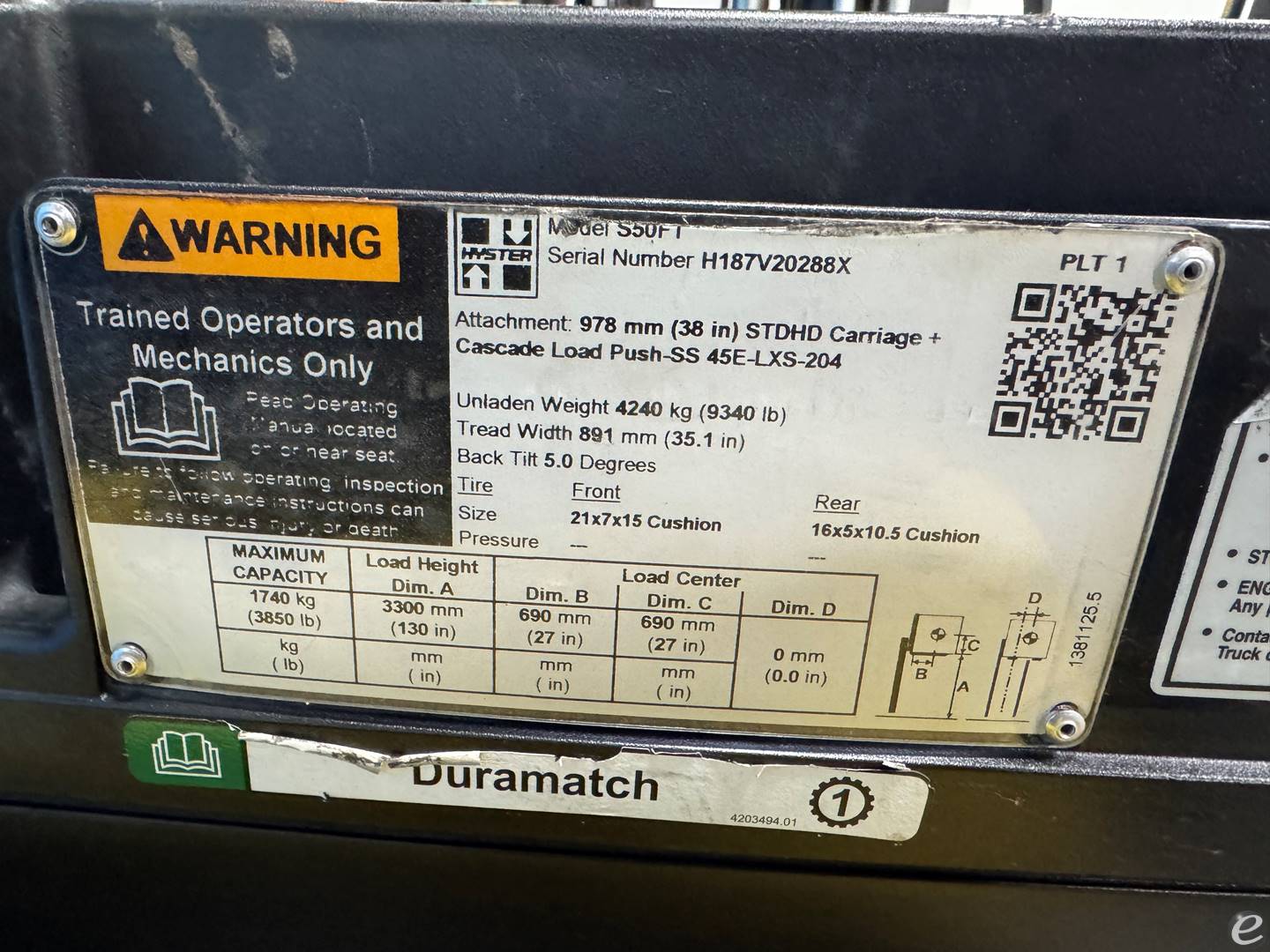 2023 Hyster S50FT