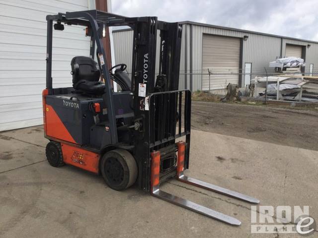 2015 Toyota 8FBCU25 Electric Forklift - 123Forklift