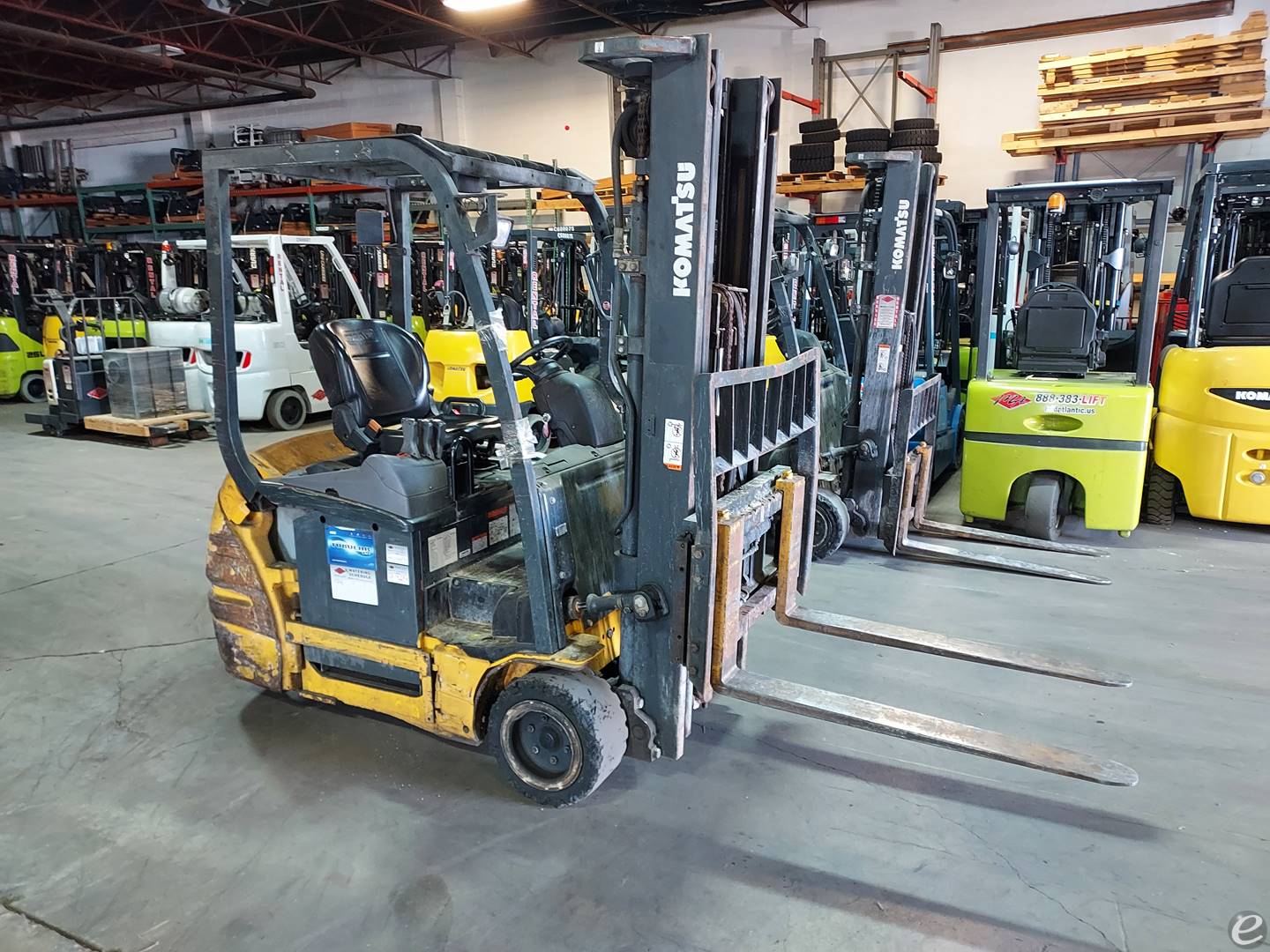 2016 Komatsu FB20MU-12 Electric Forklift - 123Forklift
