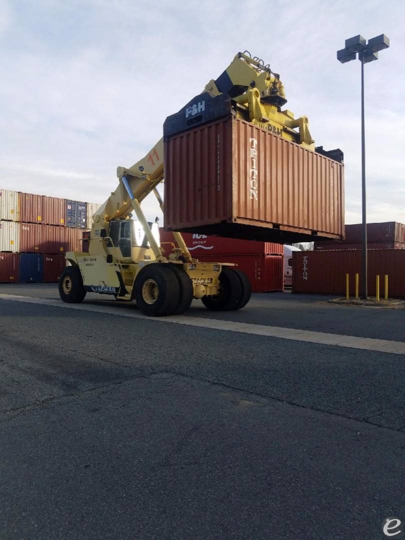 1993 Diesel P&H Super Stacker Container Handlers (Loaded/Empty)