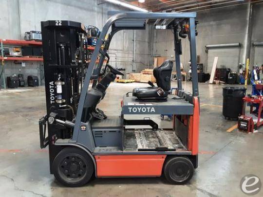 2017 Toyota 8FBCHU25 Electric Forklift - 123Forklift