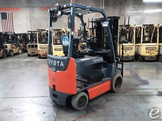 2012 Toyota 8FBCHU25 Electric Forklift - 123Forklift