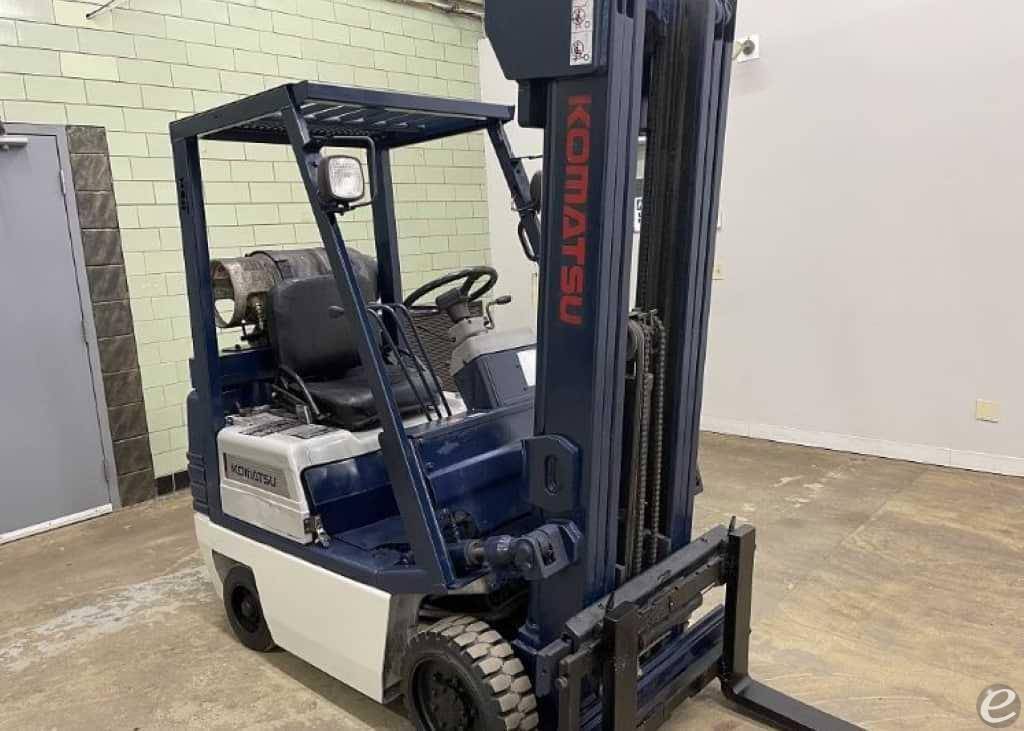 2001 Komatsu FG15ST-15 LP Gas Forklift - 123Forklift