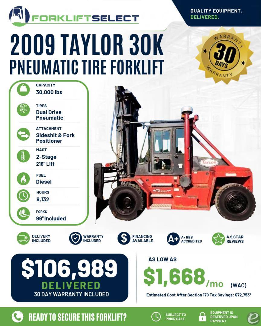 2009 Taylor TX300M