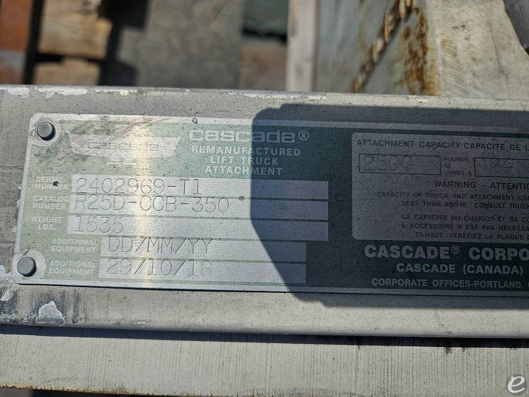 2018 Cascade R25D-CCB-35Q