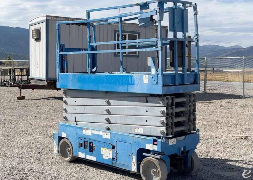 2014 Genie GS-3232 Electric Scissor Lift - 123Forklift