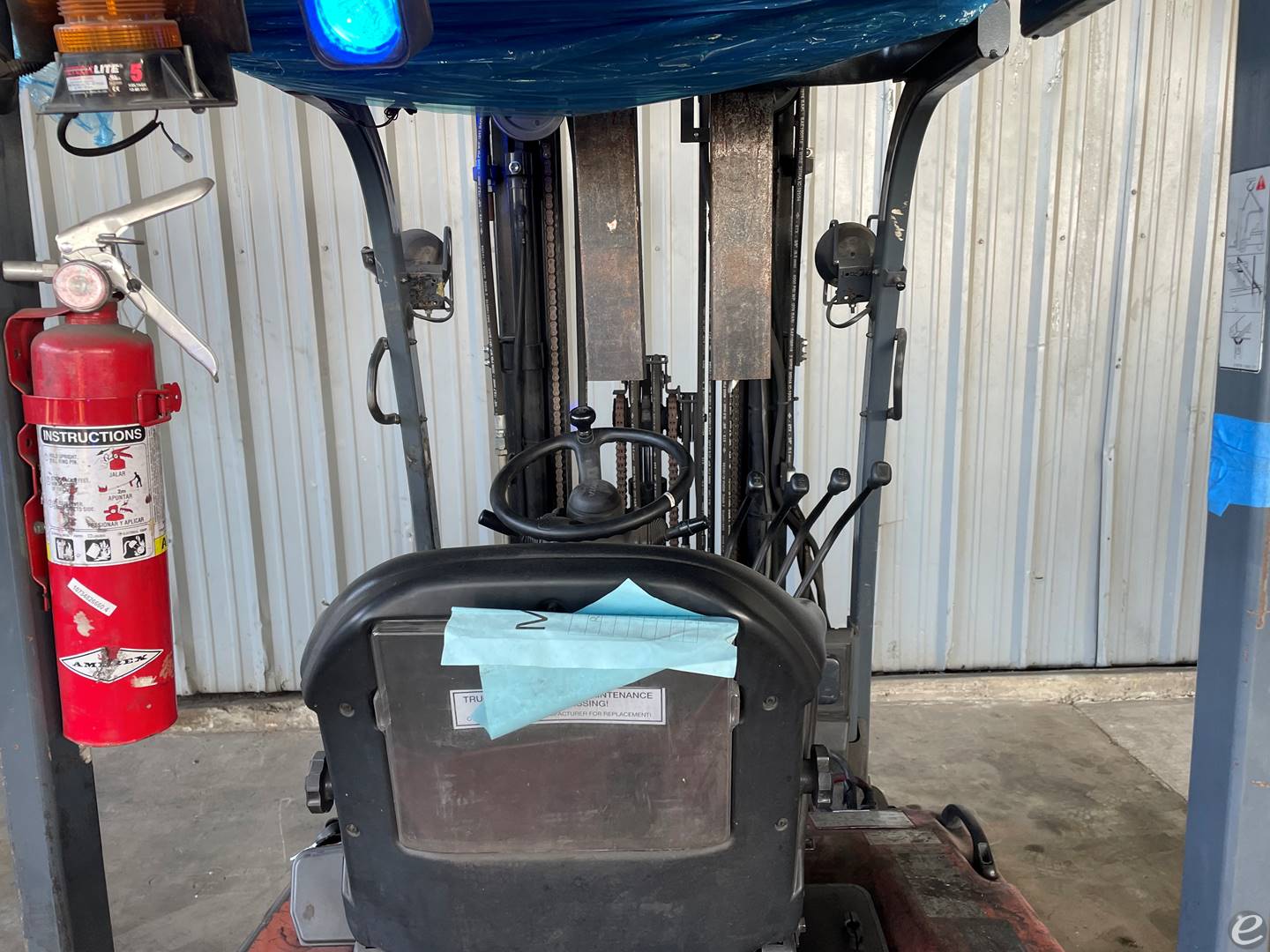 2017 Toyota 8FBCU25 Electric Forklift - 123Forklift