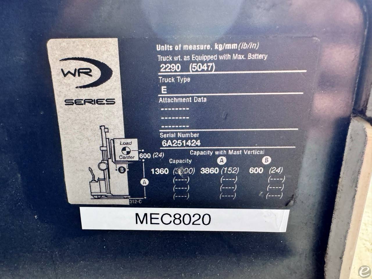 2007 Crown 30WRTT Electric Forklift - 123Forklift