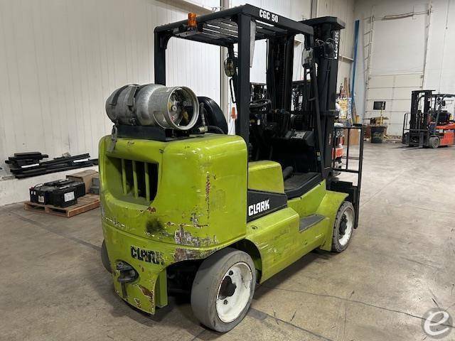 2012 Clark CGC50L LP Gas Forklift - 123Forklift