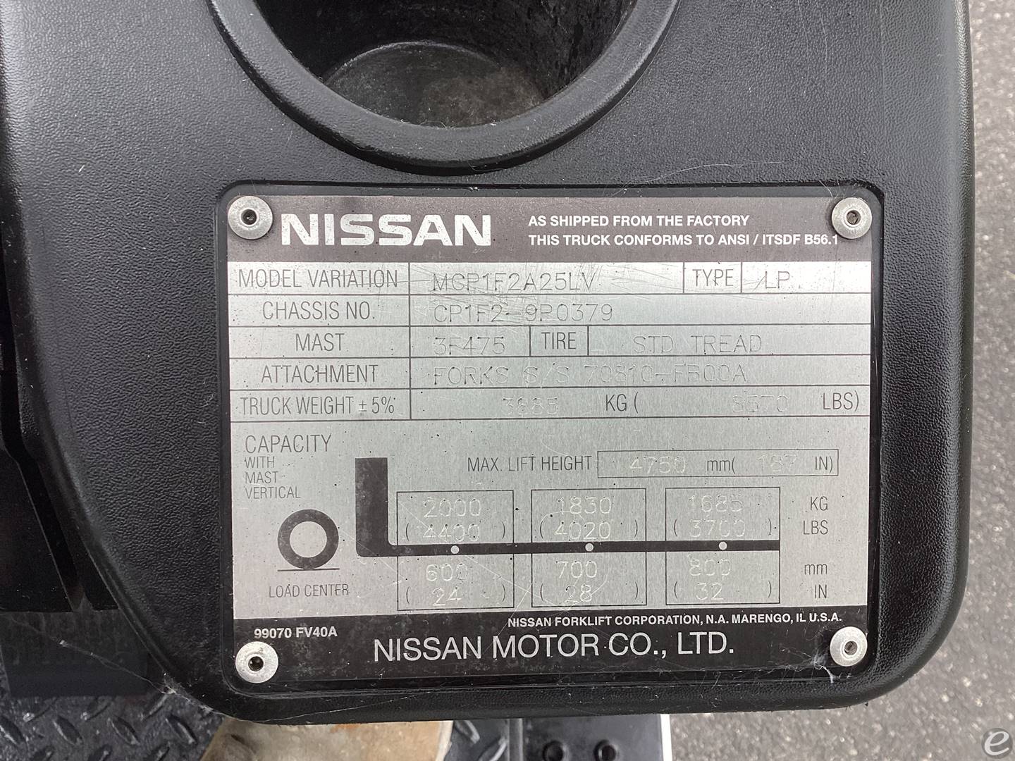 2007 Nissan CF50LP