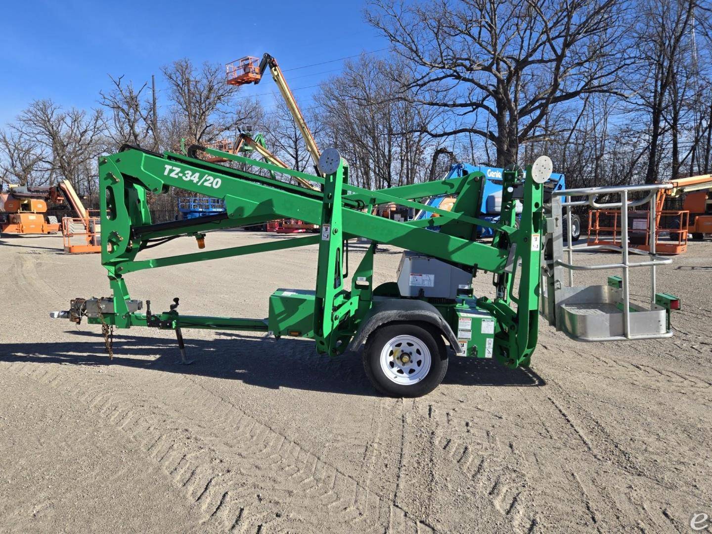 2019 Genie TZ34/20 Electric Boom Li...
