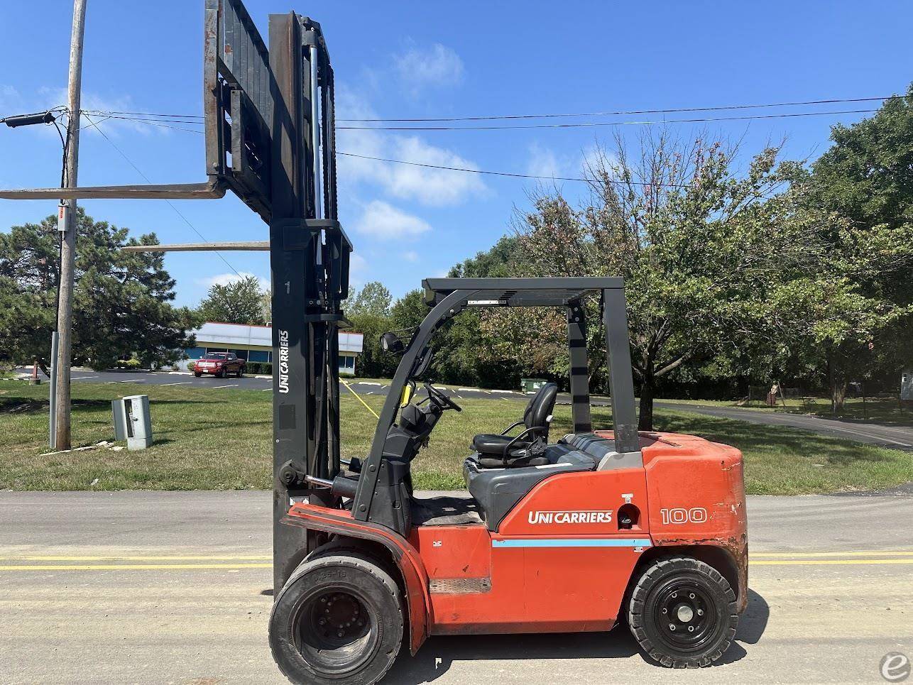 2018 Unicarriers PF100YD Diesel Forklift - 123Forklift