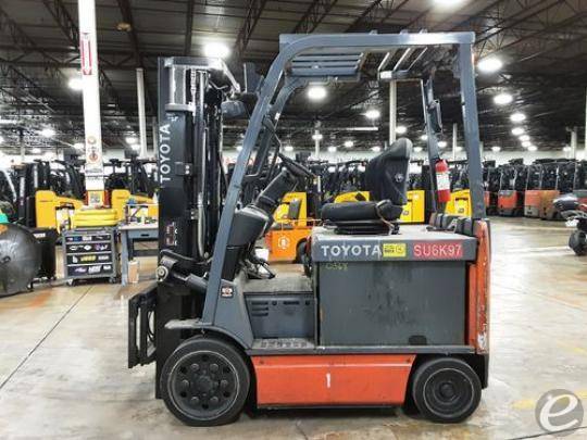 2017 Toyota 8FBCHU25 Electric Forklift - 123Forklift