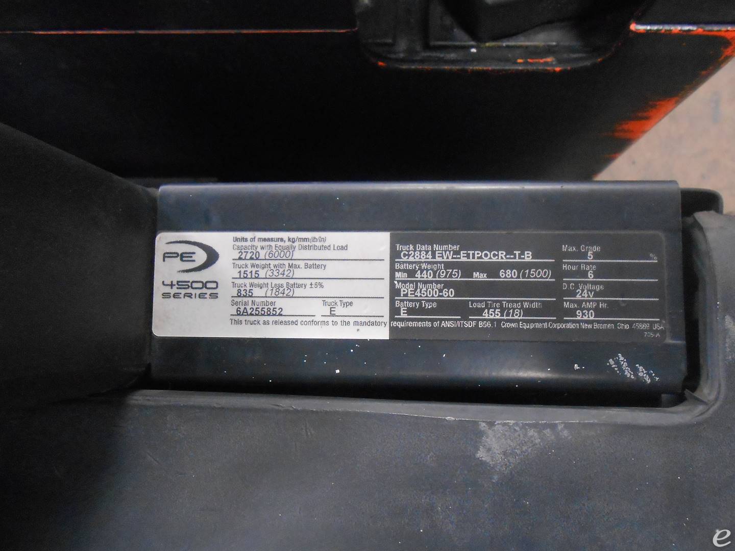 2007 Crown PE4500-60D