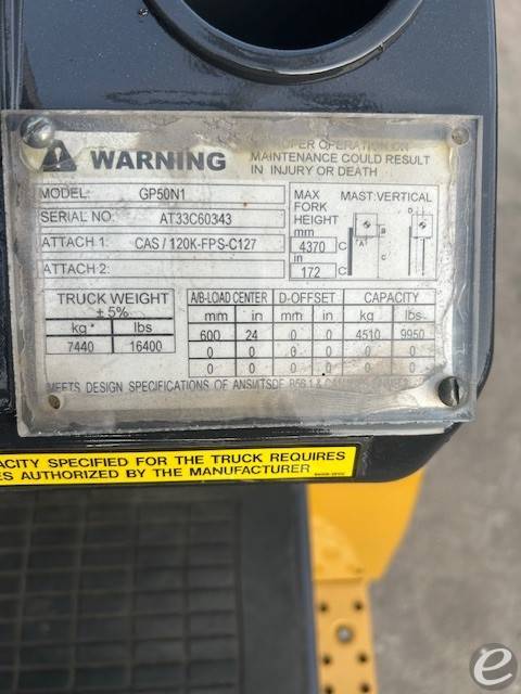 2020 Cat GP50N1