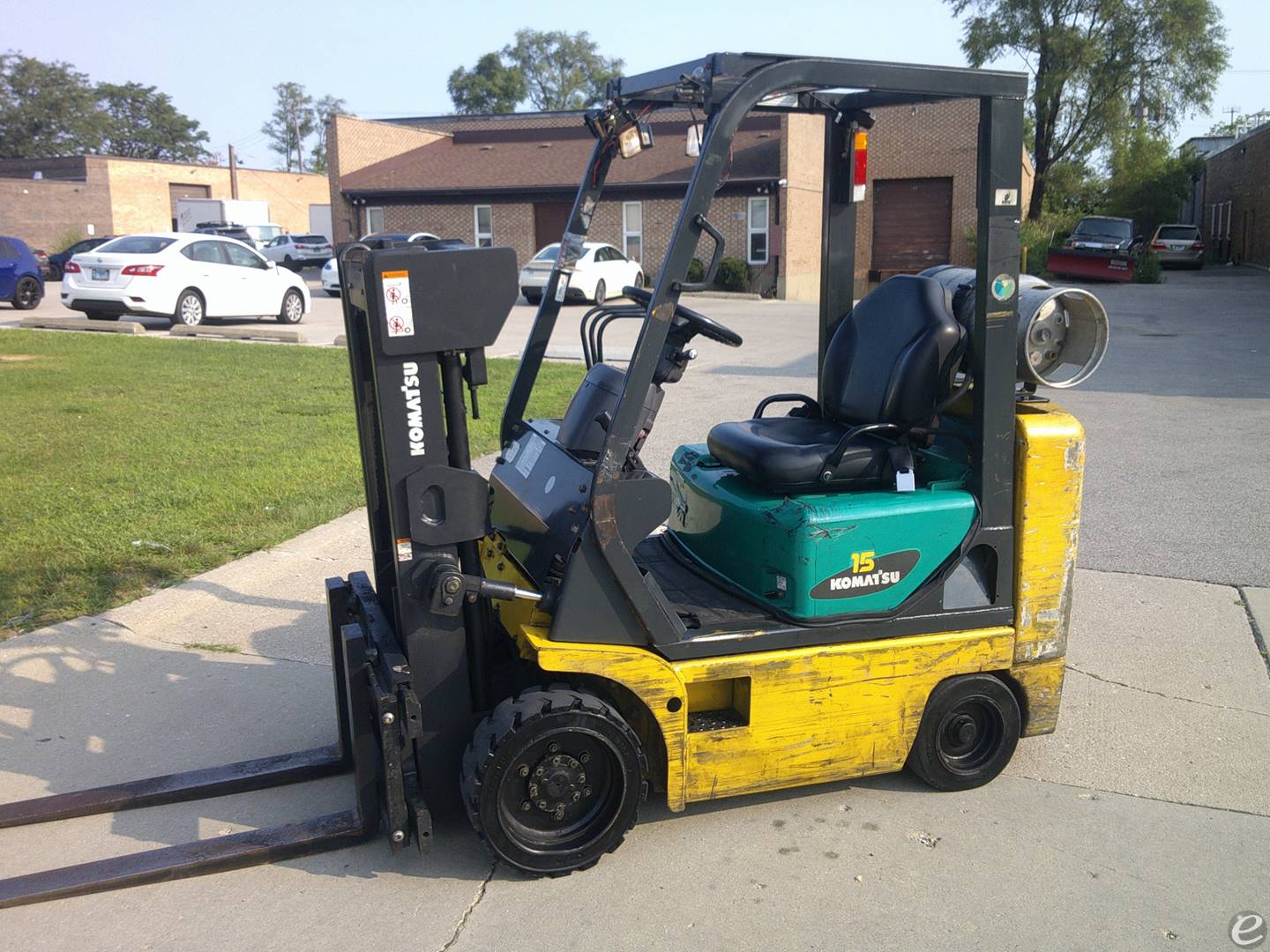 2006 Komatsu FG15ST-1 LP Gas Forkli...
