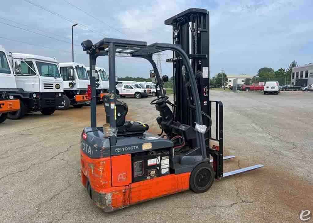 2017 Toyota 8FBE18U Electric Forklift - 123Forklift