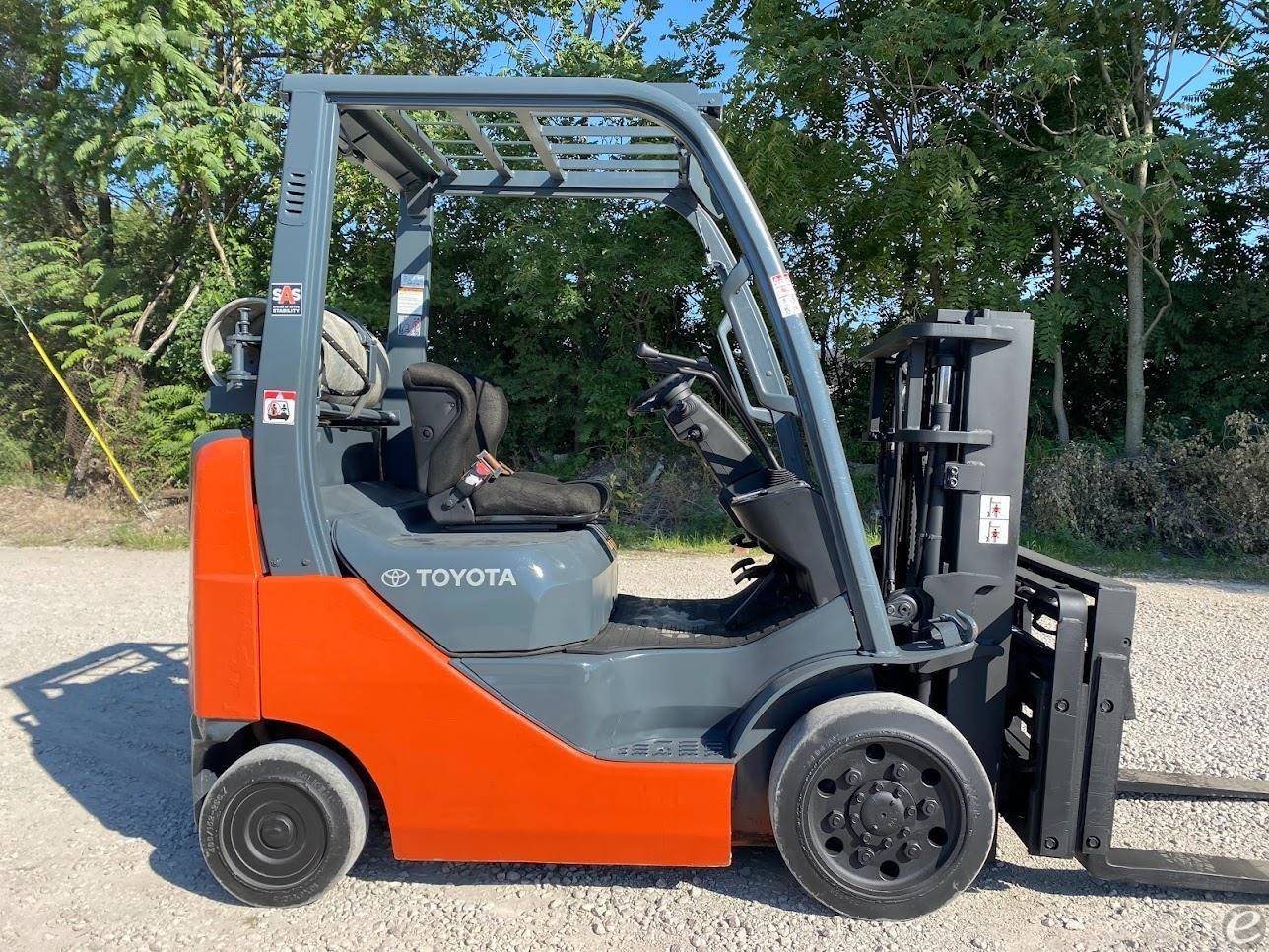 2016 Toyota 8FD35U Diesel Forklift - 123Forklift