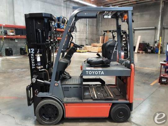 2017 Toyota 8FBCHU25 Electric Forklift - 123Forklift