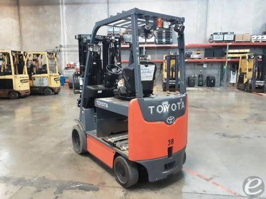 2017 Toyota 8FBCHU25 Electric Forklift - 123Forklift