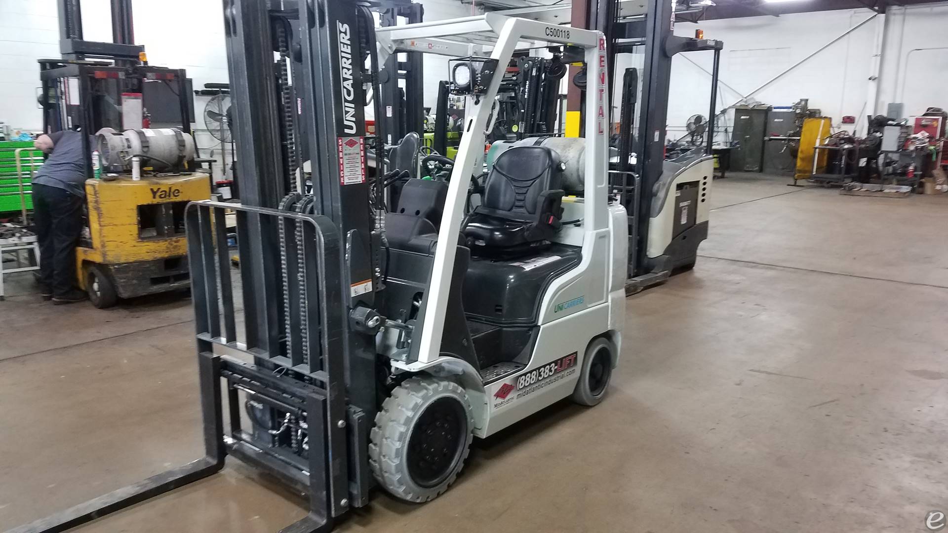 2015 Unicarriers CF50LP LP Gas Fork...