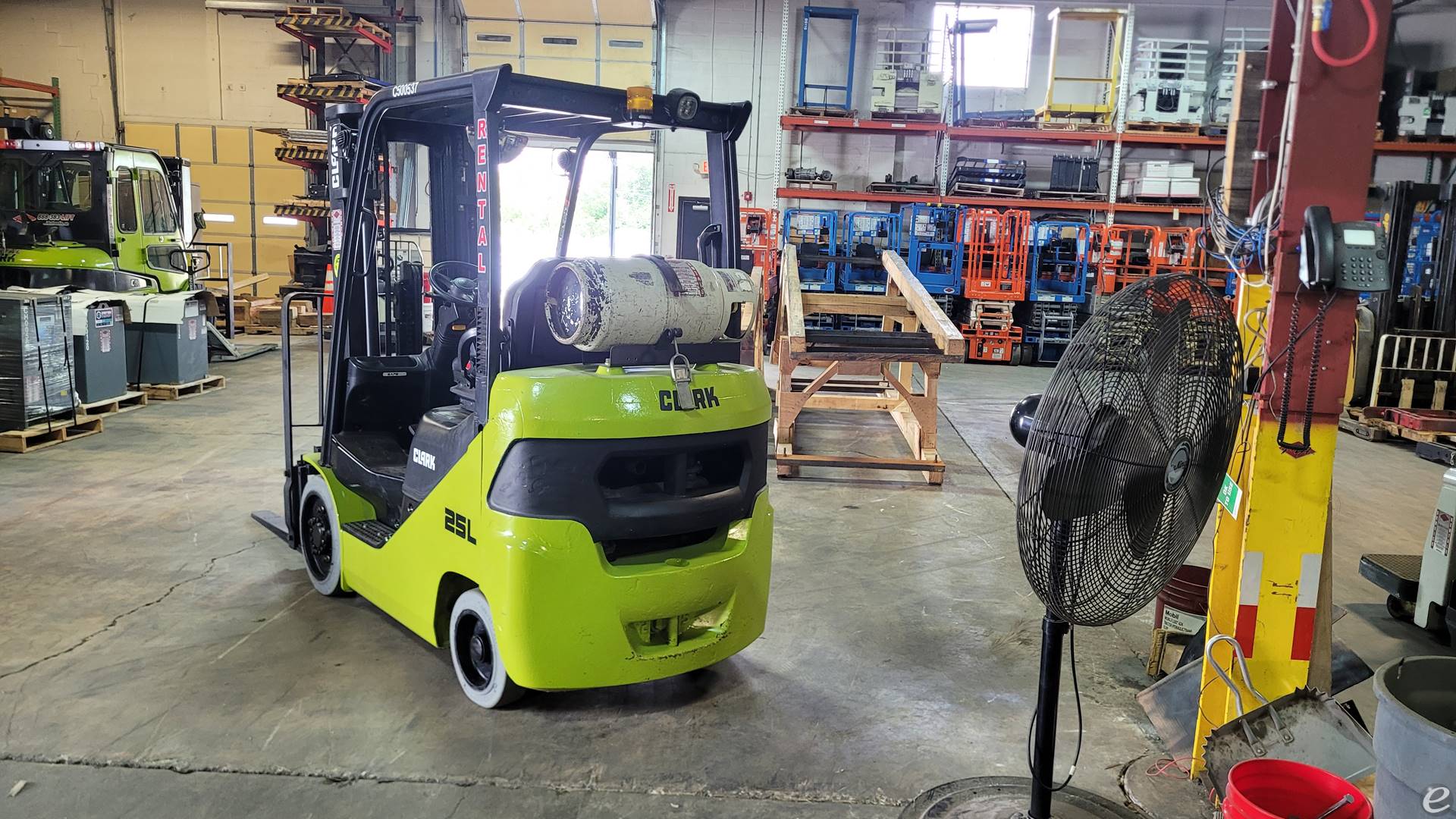 2019 Clark S25C LP Gas Forklift - 123Forklift