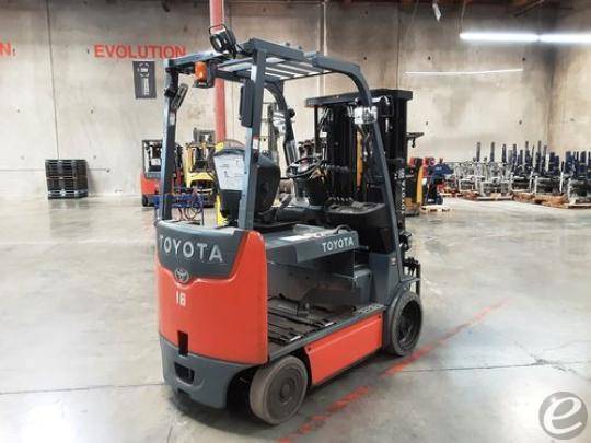 2017 Toyota 8FBCHU25 Electric Forklift - 123Forklift